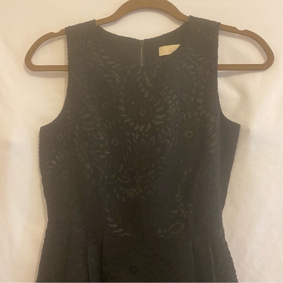 Ann Taylor LOFT Sleeveless Black Dress, Size 2P - Picture 3 of 10